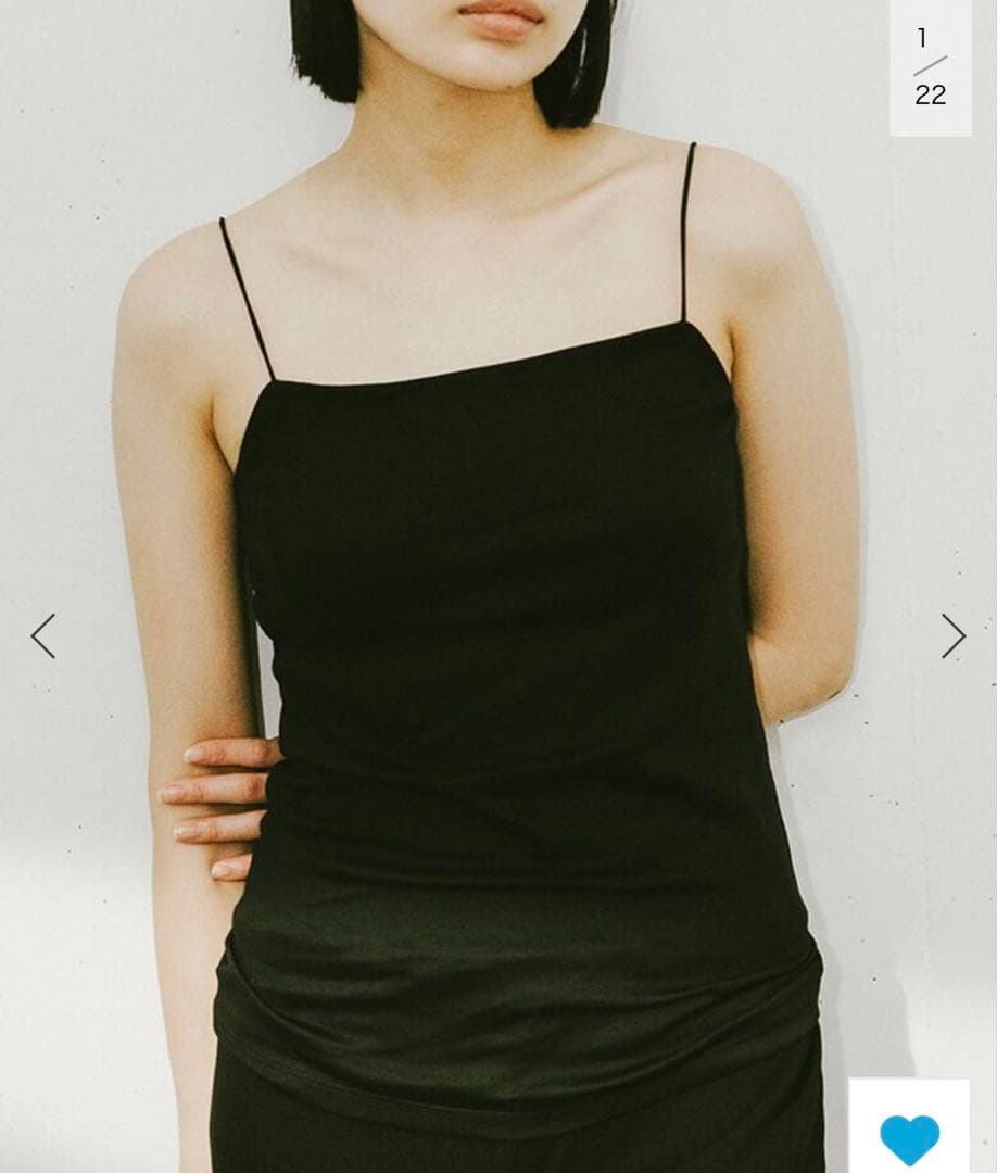 【新品】EMILY WEEK キャミソール38 黒【LALA VIE/ララヴィ】
