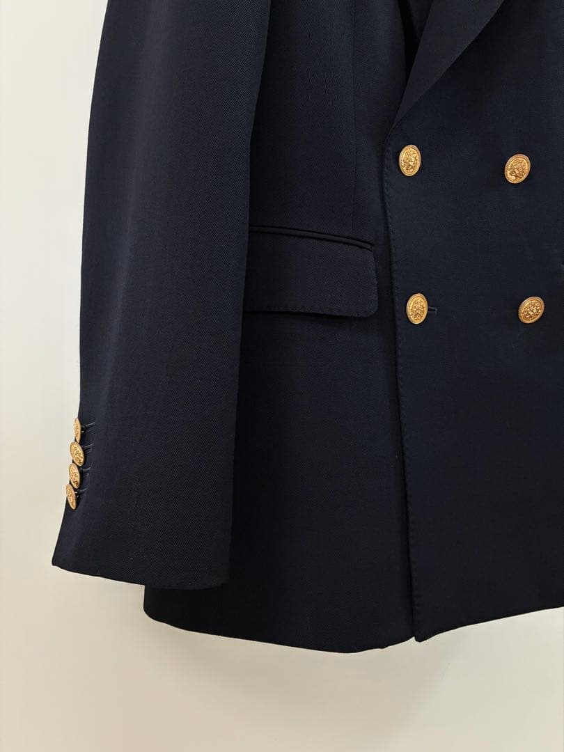 名品 MACPHEE ビンテージギャバジン ダブルブレストジャケット 36