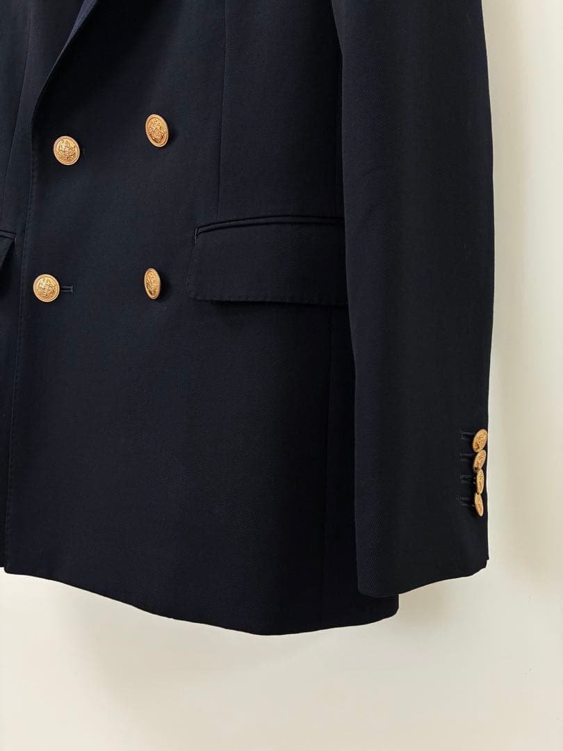 名品 MACPHEE ビンテージギャバジン ダブルブレストジャケット 36