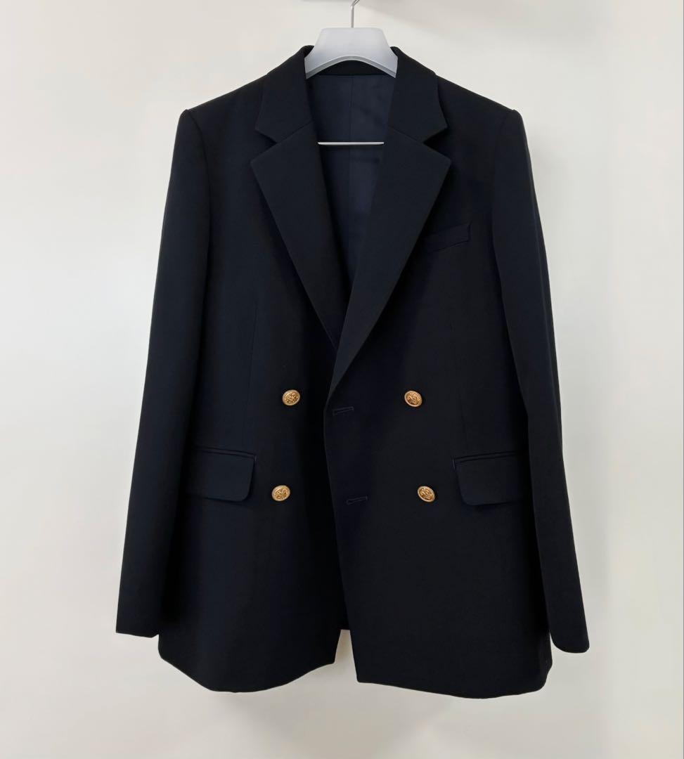 名品 MACPHEE ビンテージギャバジン ダブルブレストジャケット 36