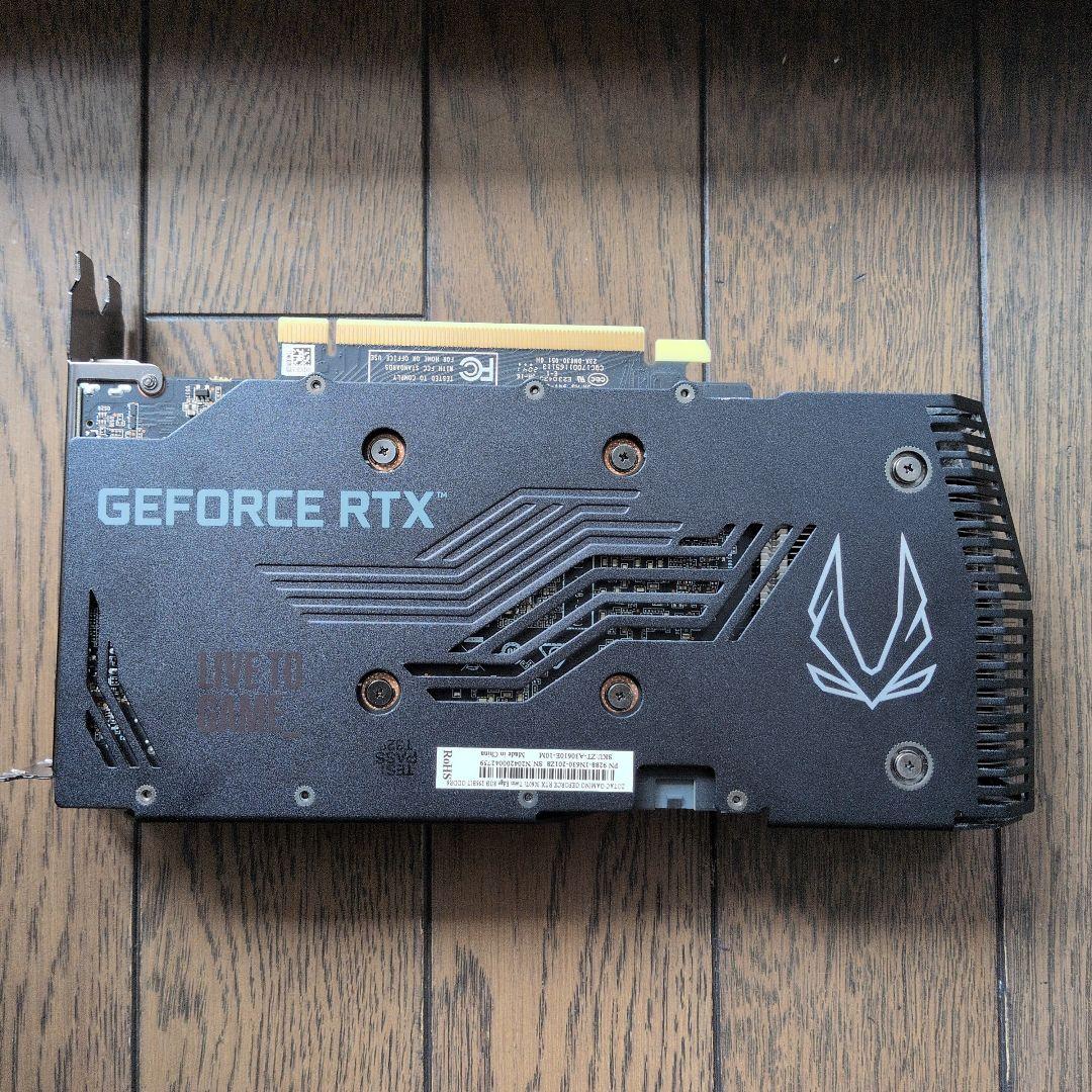 グラフィックボード・グラボ・ビデオカード zotac gaming geforce rtx 3060ti