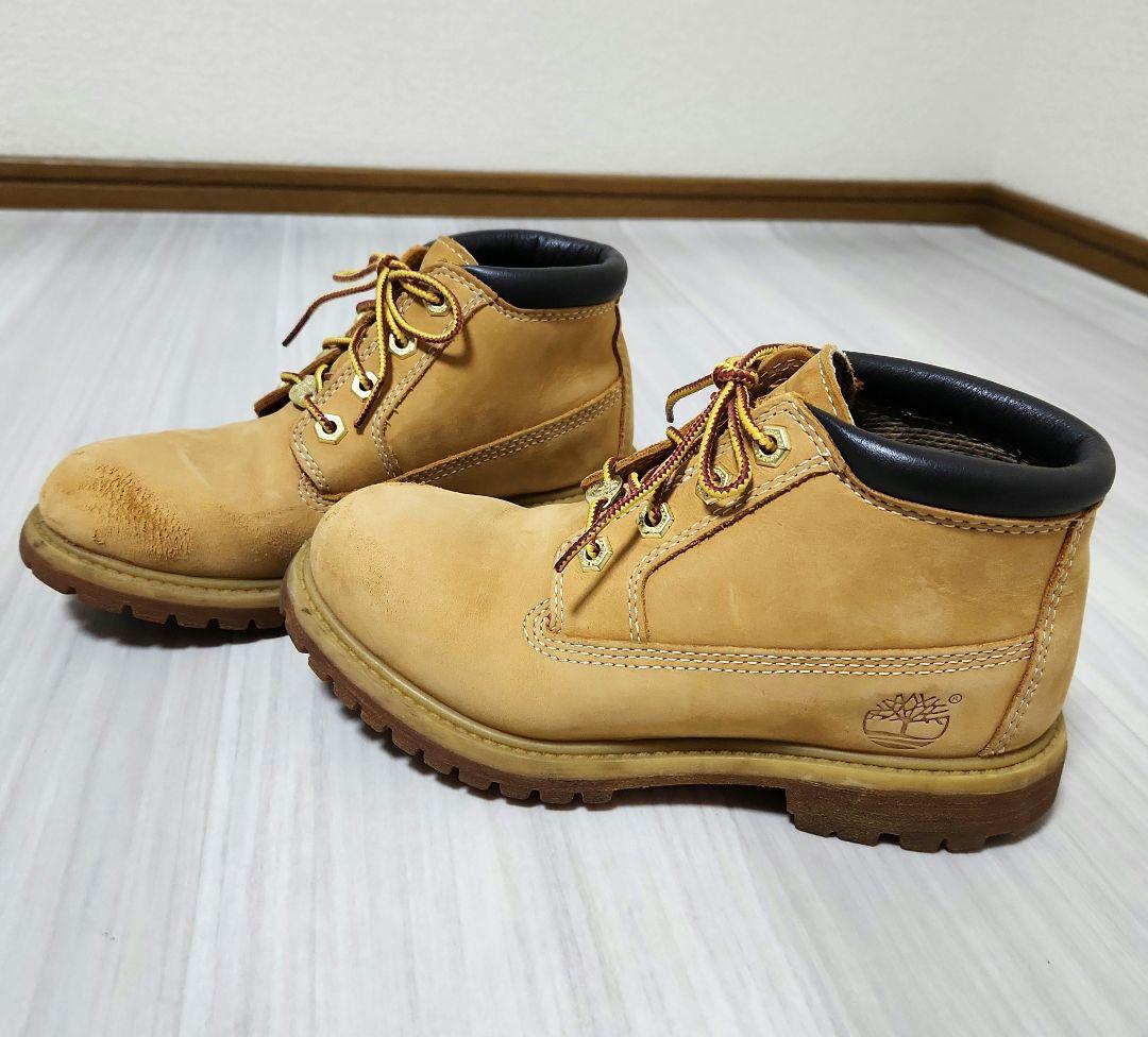 ☆Timberland☆定番ネリーウォータープルーフチャッカブーツ22.5cm