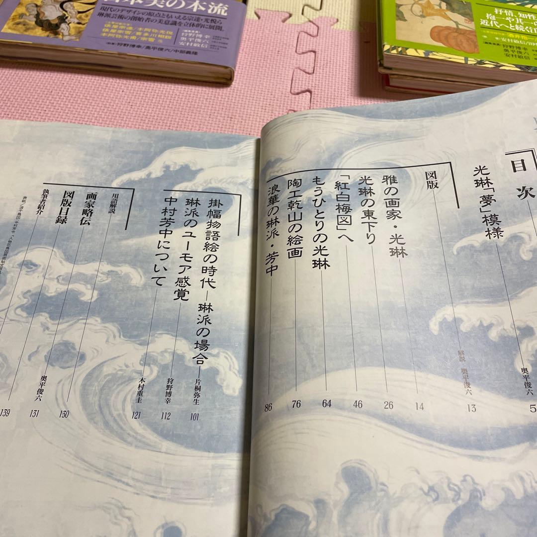 琳派美術館 1 −4⭐️⭐️⭐️⭐️宗達と琳派の源流⭐️⭐️⭐️⭐️4冊セット