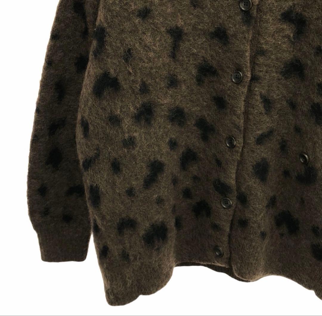 トップス CLANE MOHAIR LOOSE KNIT CARDIGAN