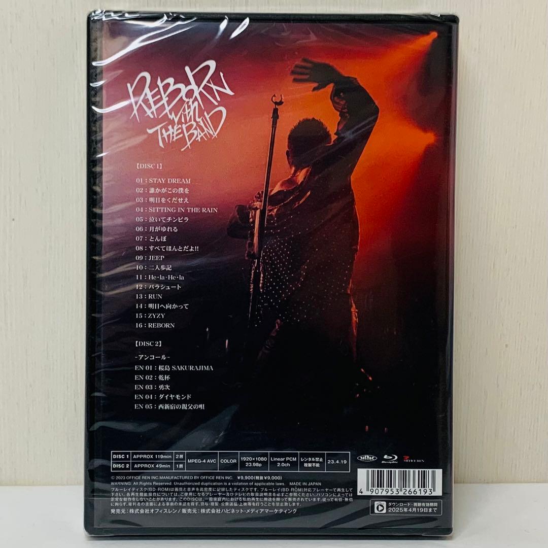 【新品】Blu-ray　長渕 剛　2022 REBORN