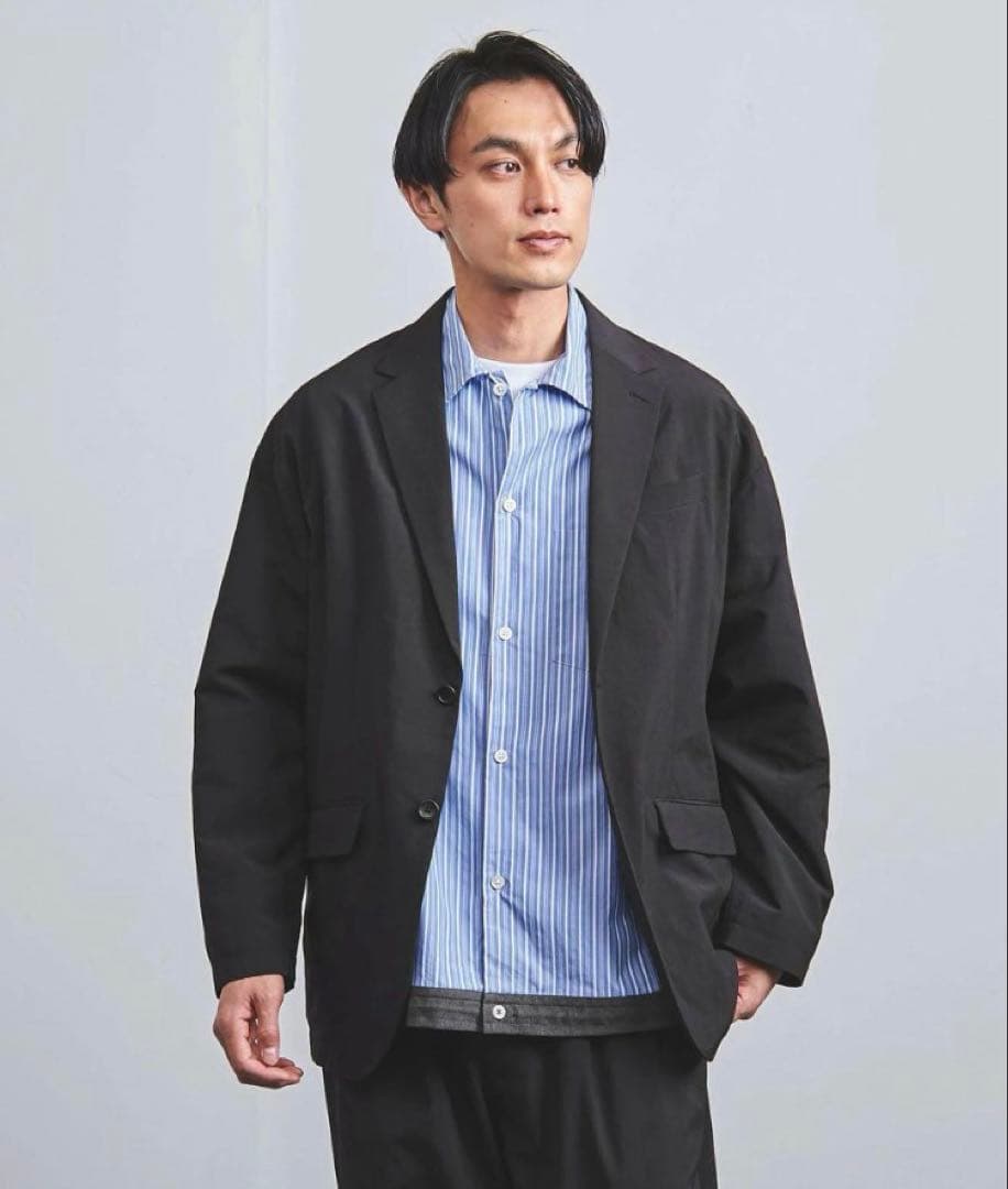ユナイテッドアローズ　ナイロンリップストップ　セットアップ　美品定価55000円