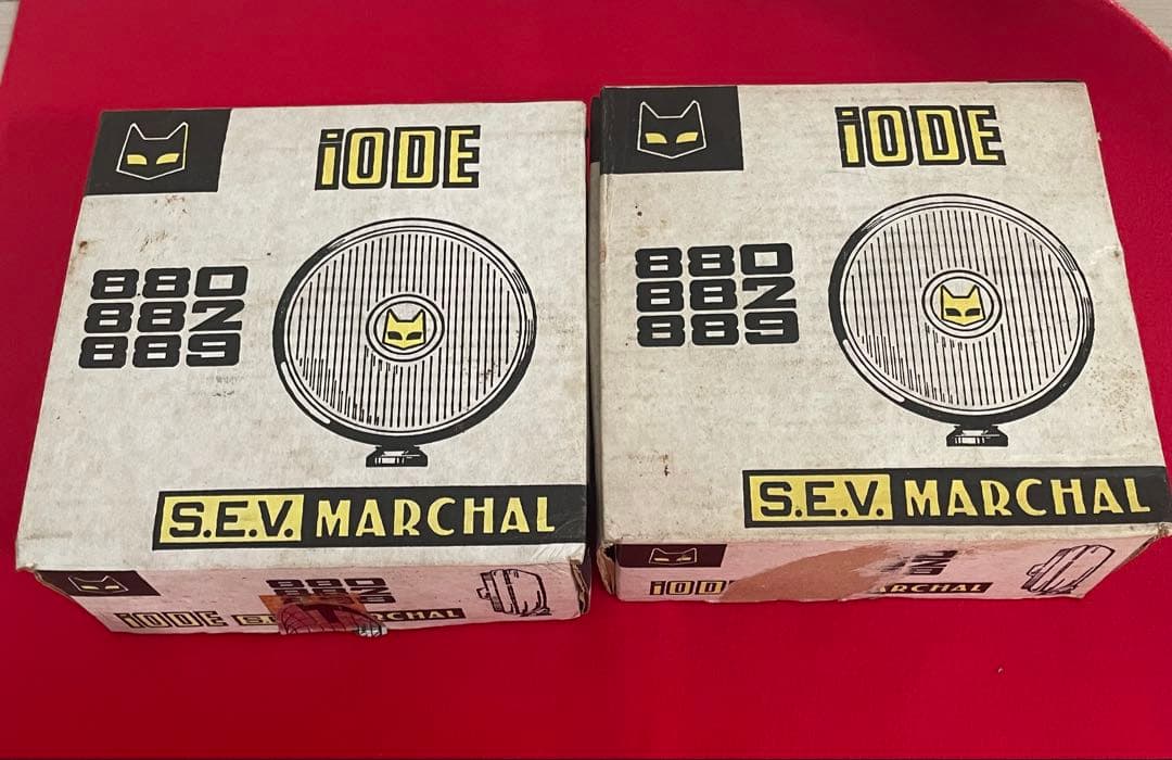 当時物　マーシャル889 ASSYS.E.V. MARCHAL 2点セット
