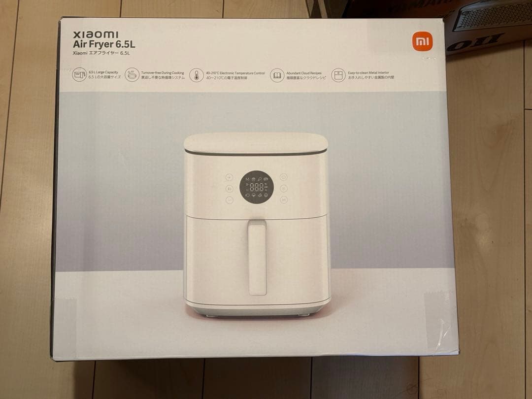 Xiaomi Air Fryer 6.5L ほぼ美品 使用期間約1か月 元箱あり