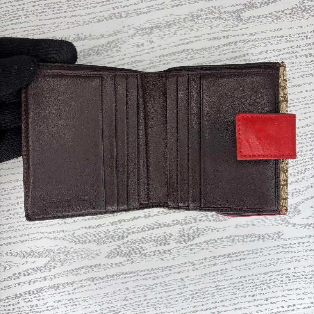 美品　Dior ディオール　財布　二つ折り　S8548