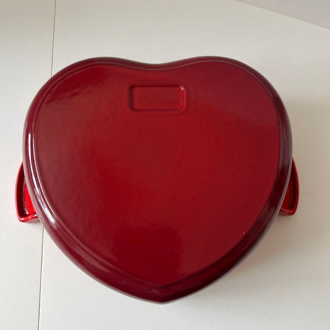 新品　未使用　ルクルーゼ　ココットダムール　① チェリーレッド