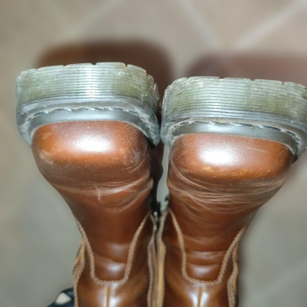 N*O様 Dr. Martens ブラウン Amaaya Lo レザー ブーツ