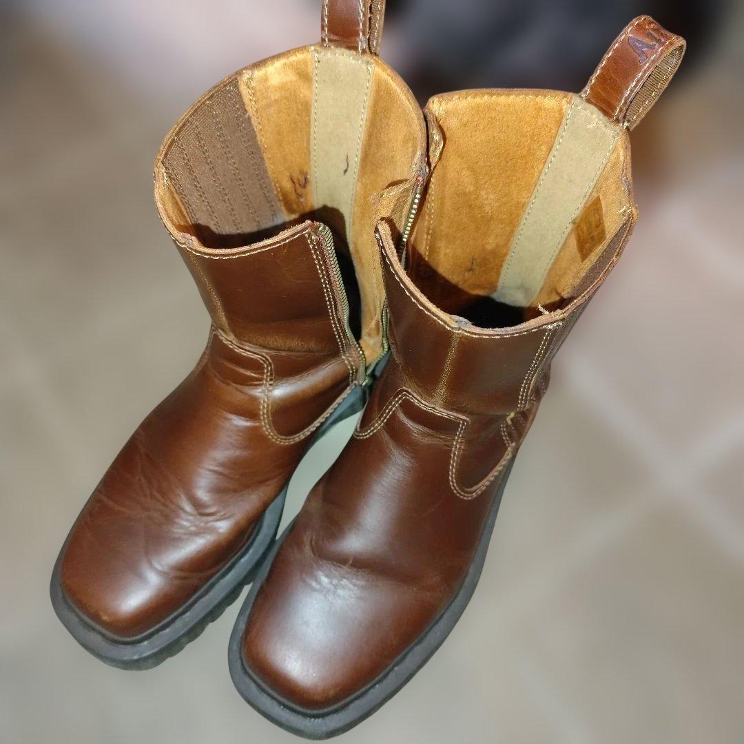 N*O様 Dr. Martens ブラウン Amaaya Lo レザー ブーツ