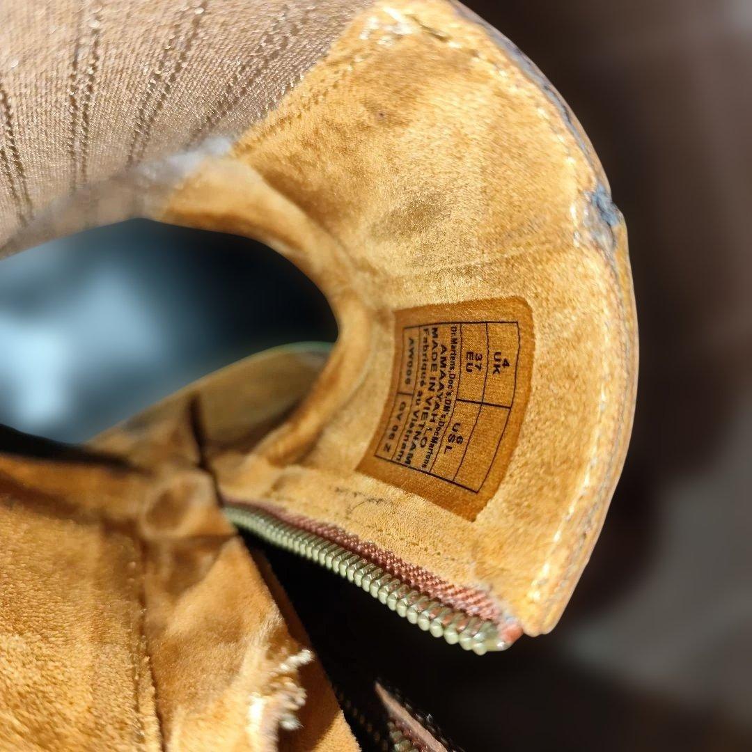 N*O様 Dr. Martens ブラウン Amaaya Lo レザー ブーツ