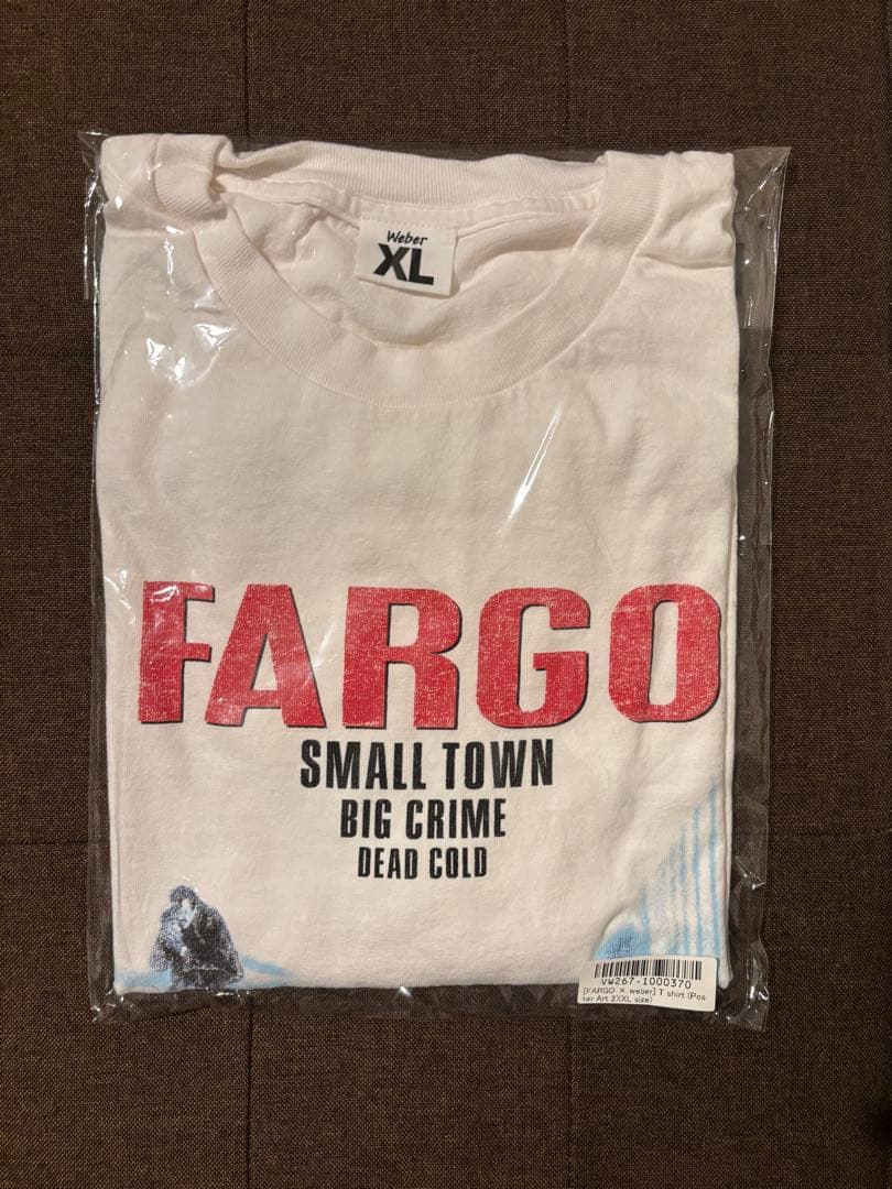 【新品・未使用】FARGO×WEBER Tシャツ XLサイズ