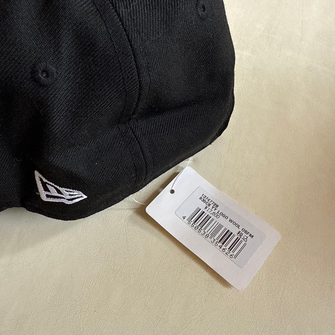 New Era 9THIRTY ブラックキャップ