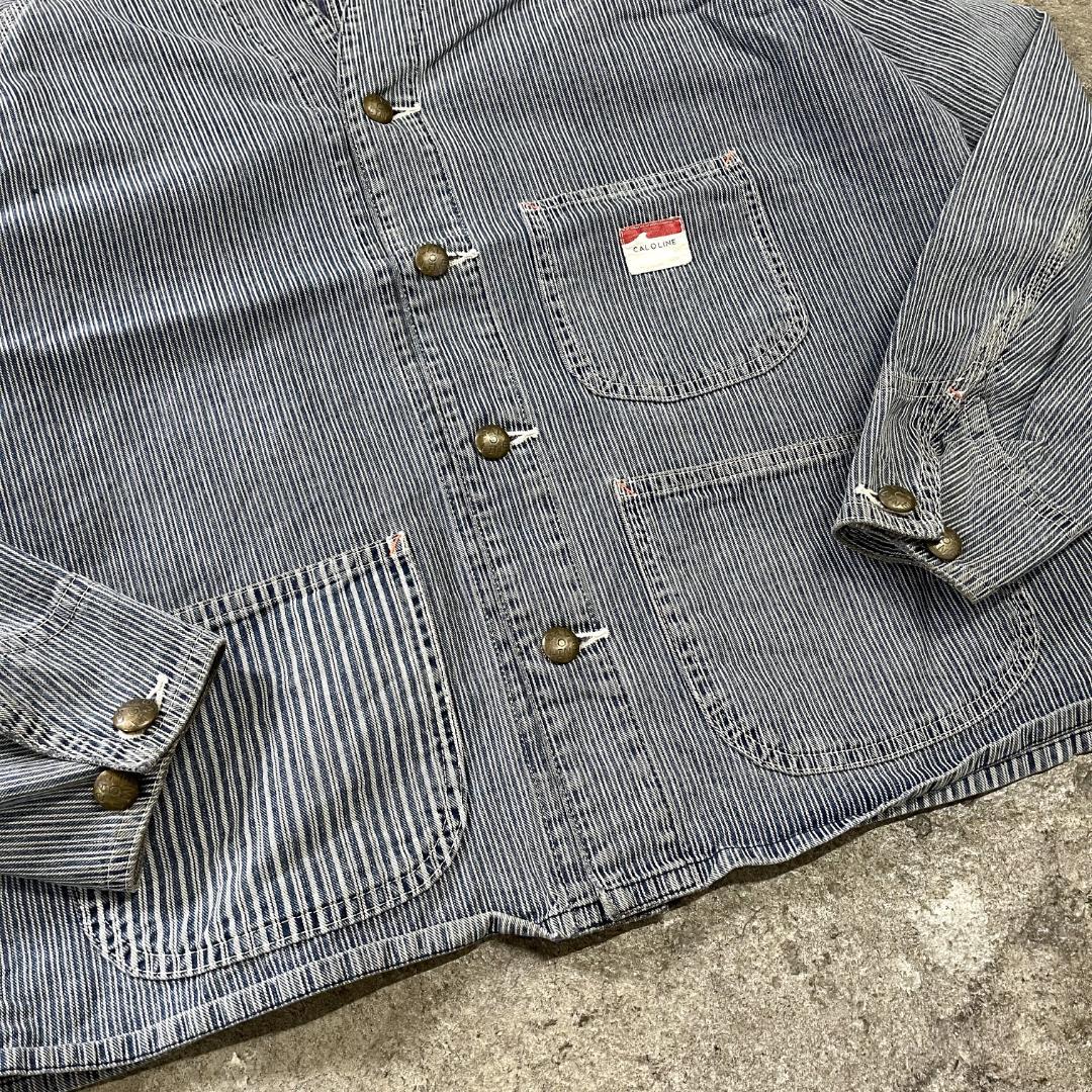 CAL O LINE Rococo別注 ヒッコリー エンジニアジャケット L