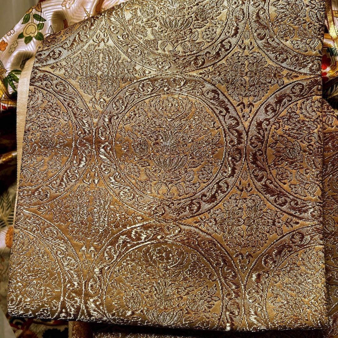 古典美×上質正絹　豪華フルセット 振袖＋ビーズバッグ　駒刺繍　金糸