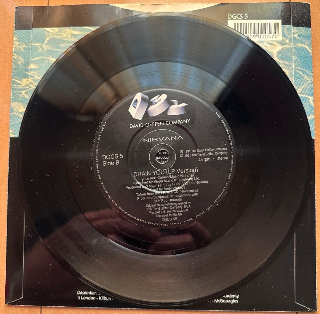 【7インチ】Nirvana /ニルヴァーナ/レコード/ Cobain