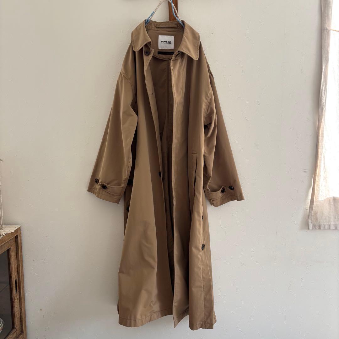 BEAMS BOY / ソロテックス ステンカラー コート