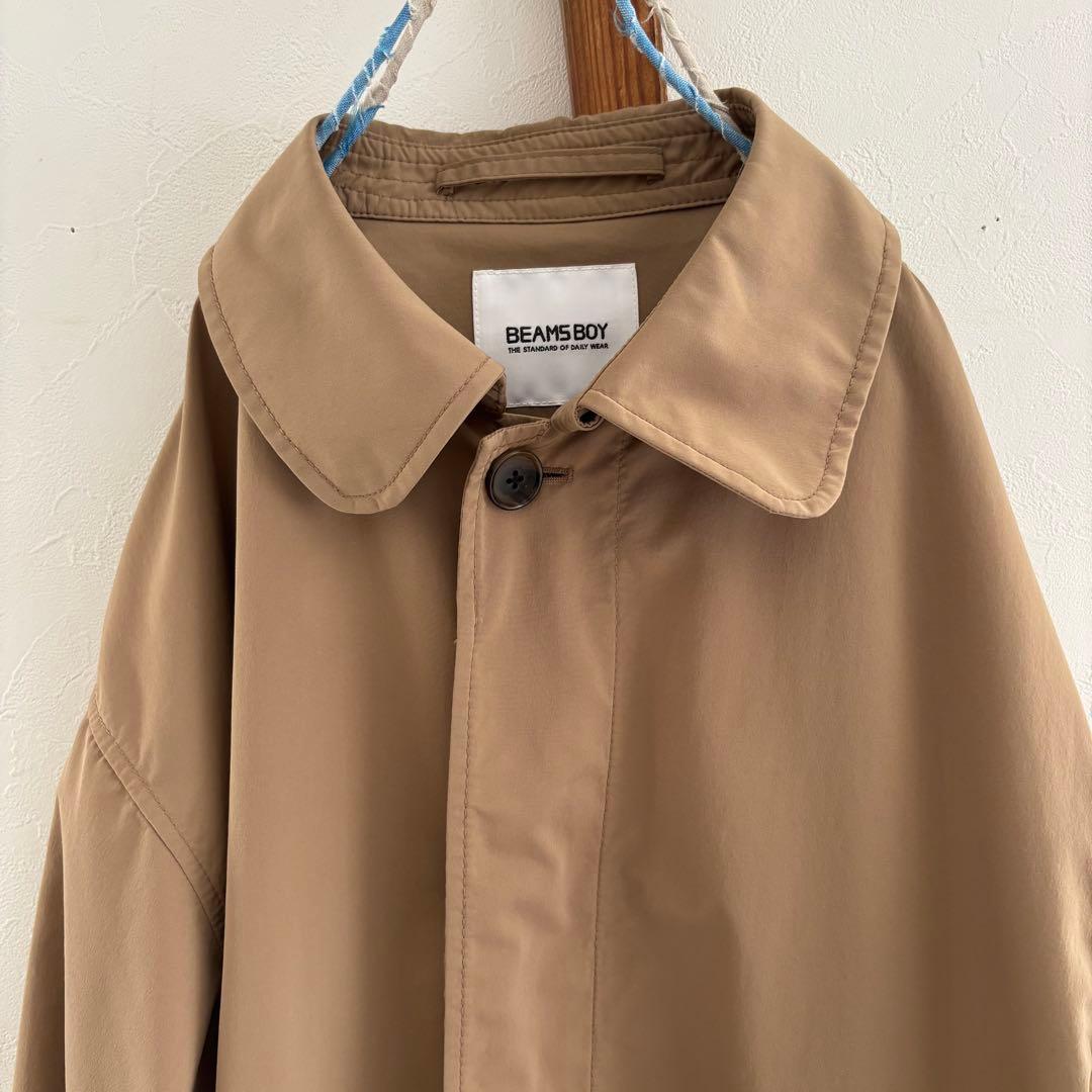BEAMS BOY / ソロテックス ステンカラー コート