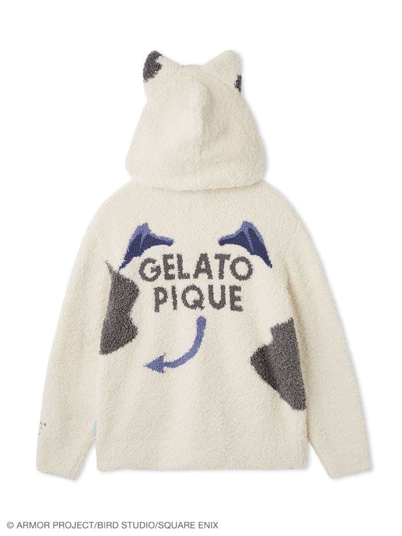 新品【ドラゴンクエスト】ユニセックスジェラートモーモンパーカ＆ハーフパンツセット