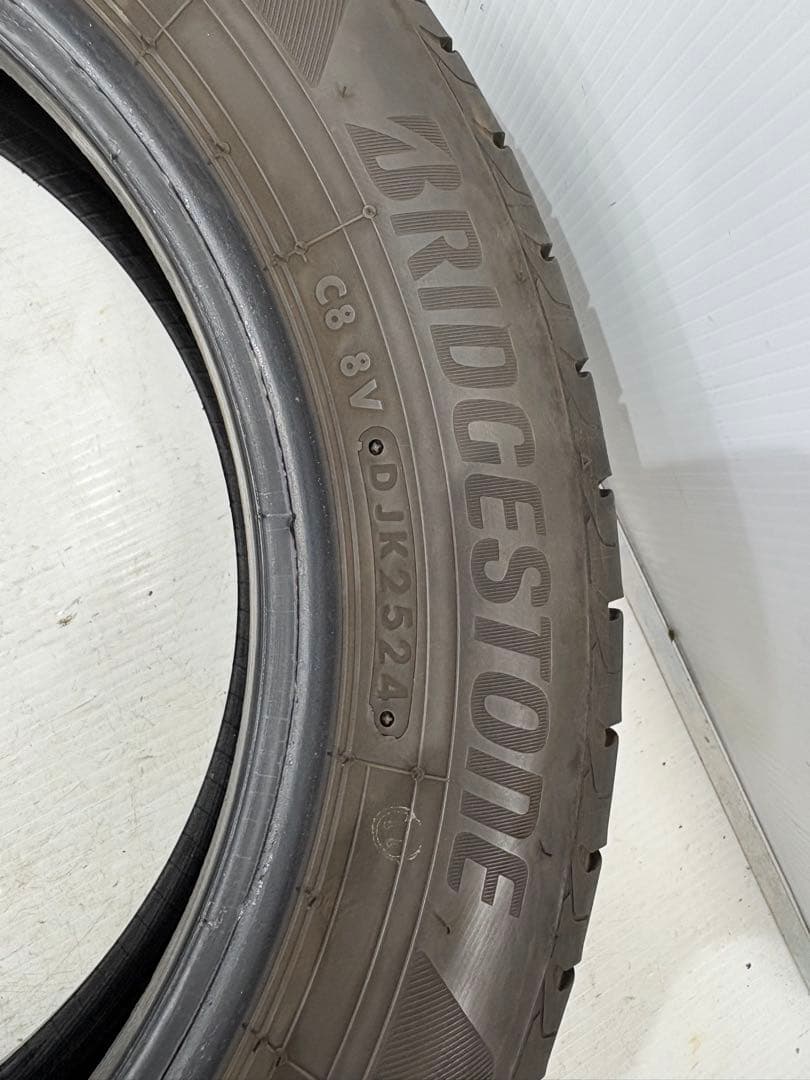 富山県☆155/65R14 ブリヂストン NEWNO 9分山 2024年式