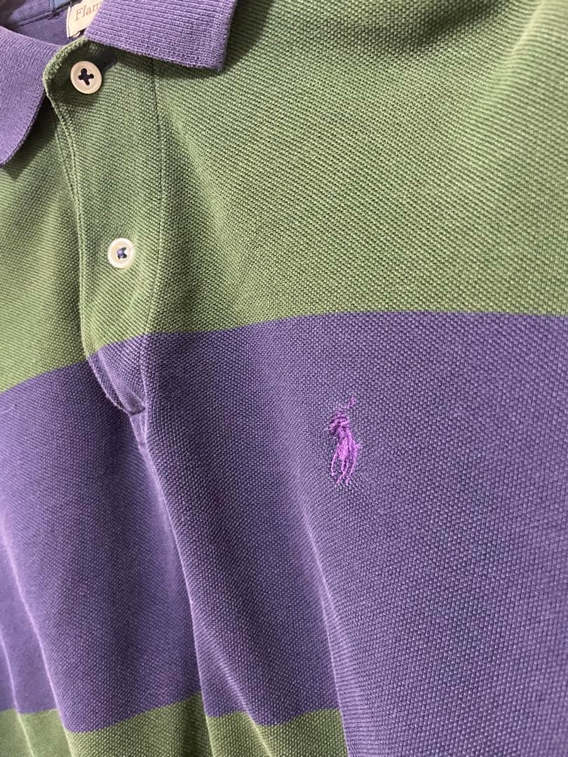 Ralph Laurenラルフローレン　リメイク　ポロシャツ　ラガーシャツ