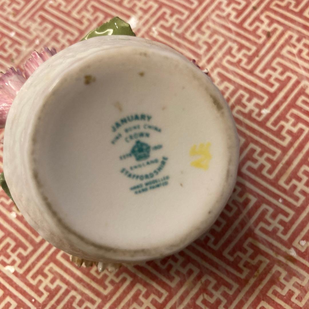 CROWN staffordshire 陶器　England