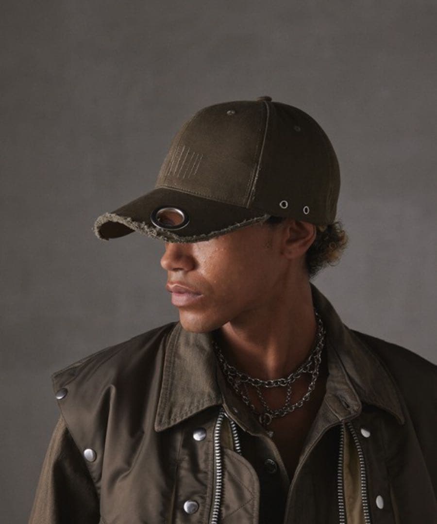 帽子 GRANCY Eyelet Design Damage Cap