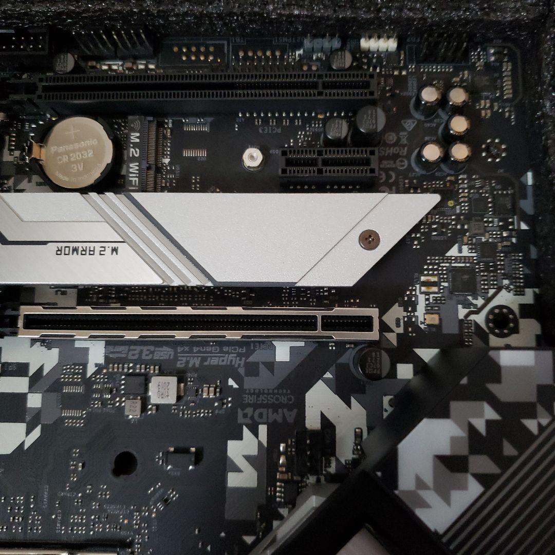 ASRock B550M STEEL LEGEND ⚠sataケーブル×2 なし