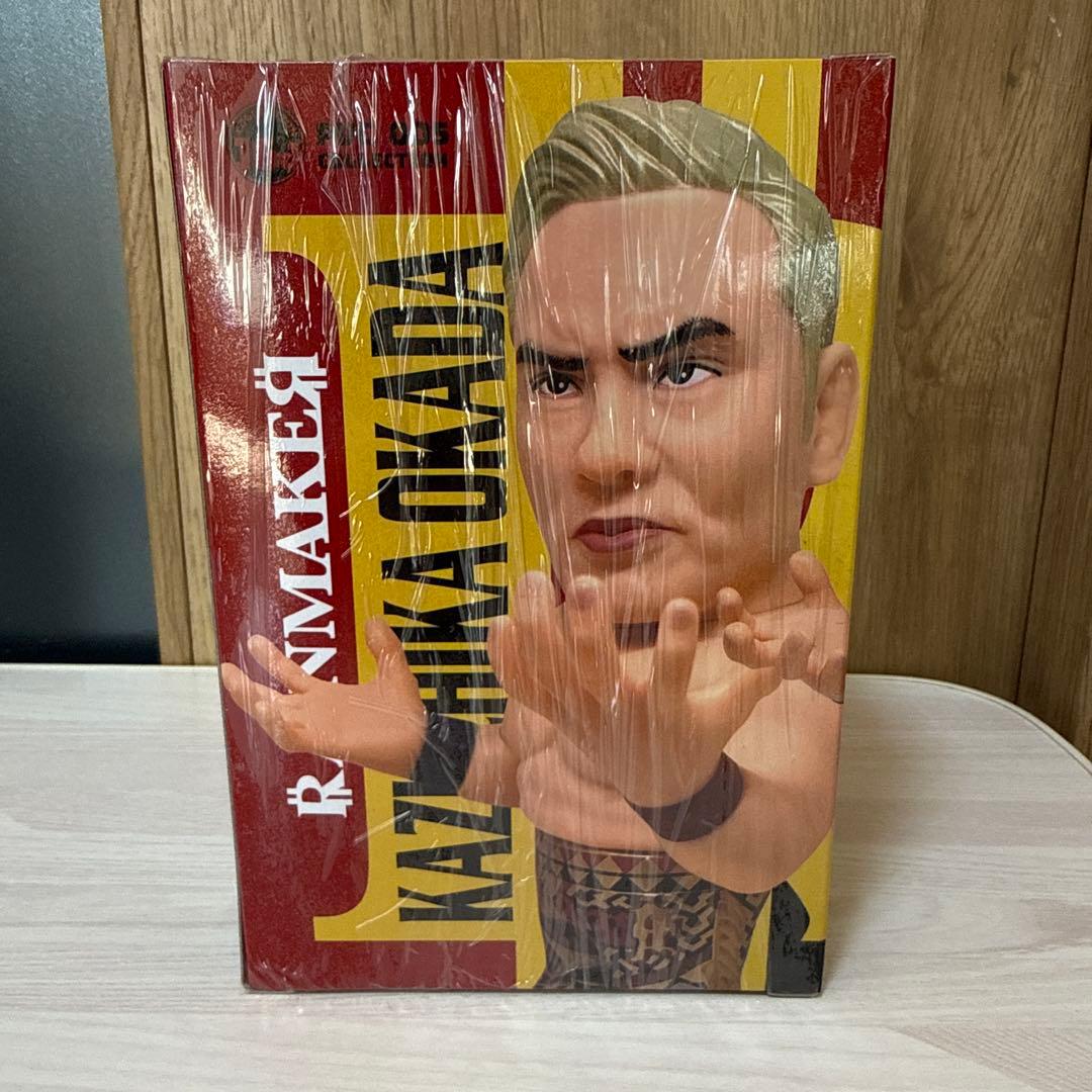 値下げ‼️AEW 新日本プロレス オカダ・カズチカ 「16dソフビコレクション」