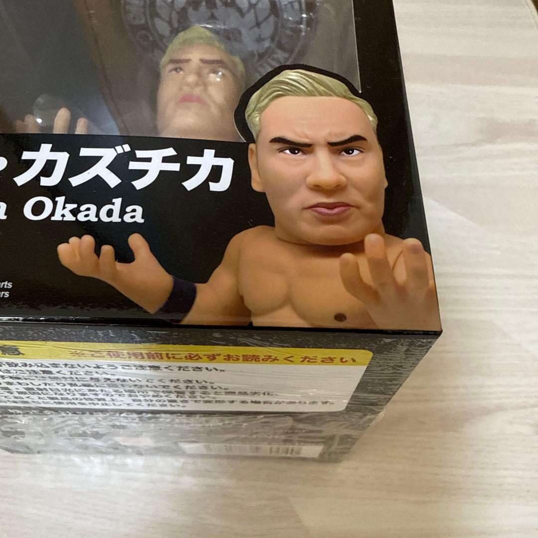 値下げ‼️AEW 新日本プロレス オカダ・カズチカ 「16dソフビコレクション」
