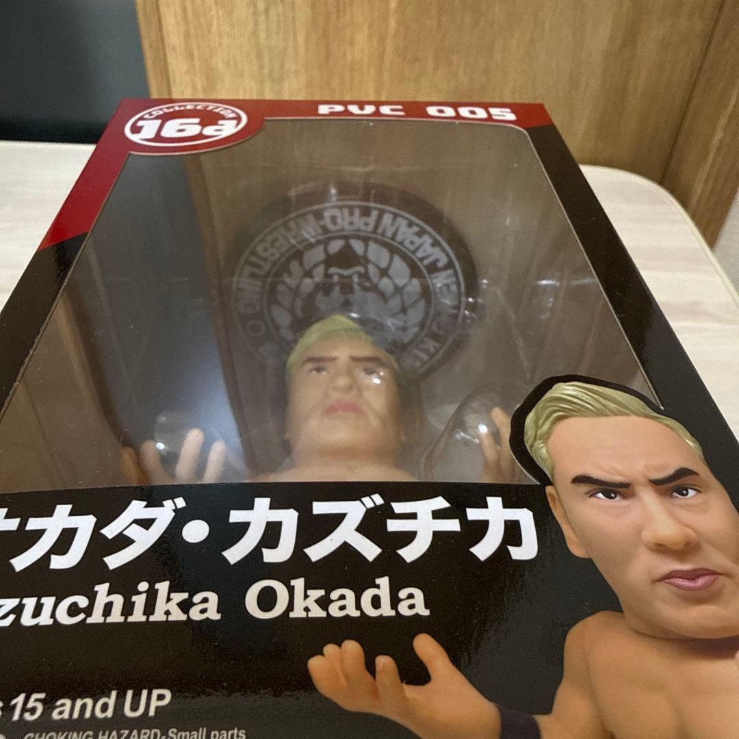 値下げ‼️AEW 新日本プロレス オカダ・カズチカ 「16dソフビコレクション」