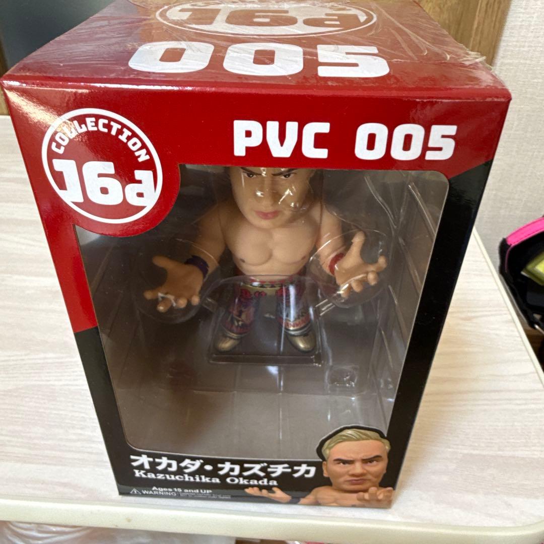 値下げ‼️AEW 新日本プロレス オカダ・カズチカ 「16dソフビコレクション」