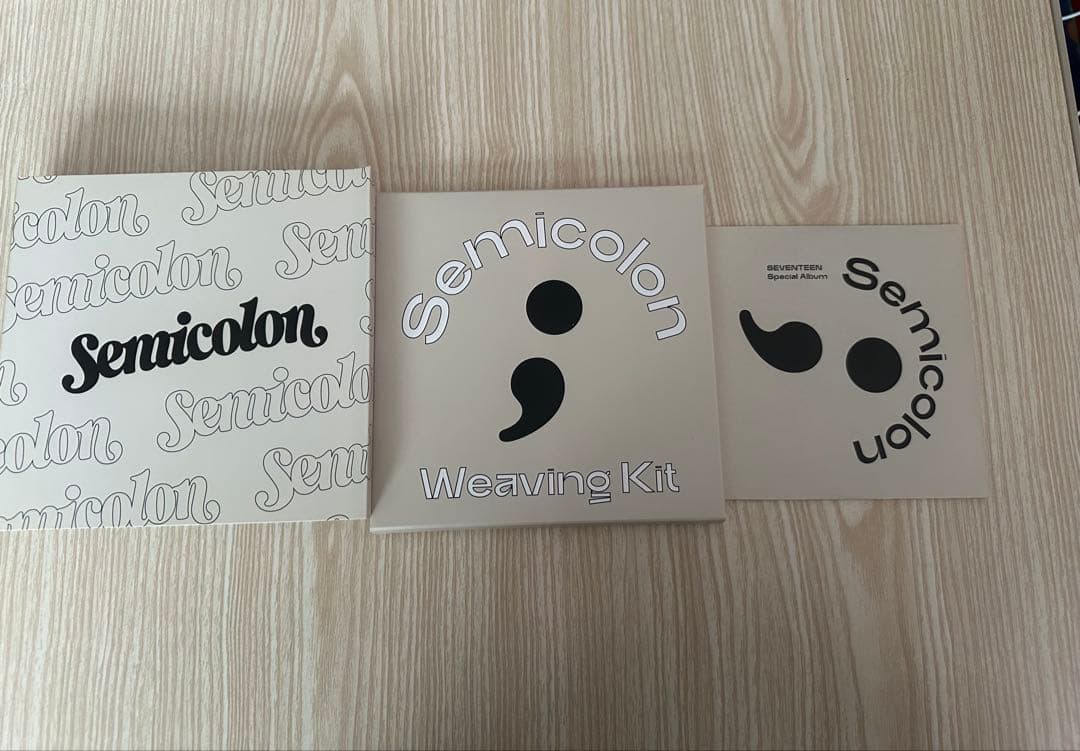 SEVENTEEN Semicolon セミコロン セット