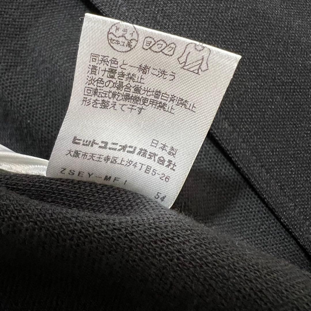 【美品】FRED PERRY テーラードジャケット　銀ボタン　伸縮　ブラック　L
