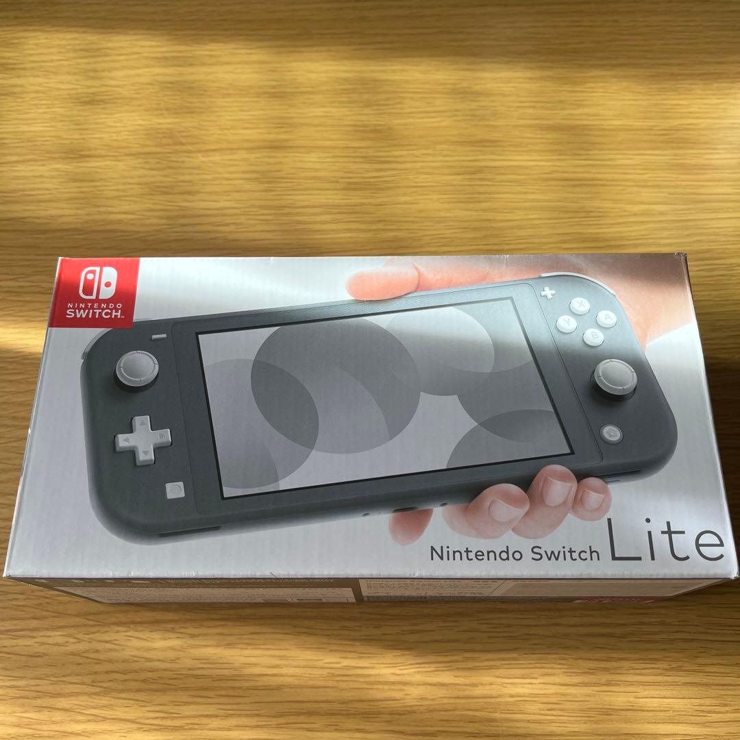 【Nintendo Switch Lite グレー 本体 】　動作確認済み