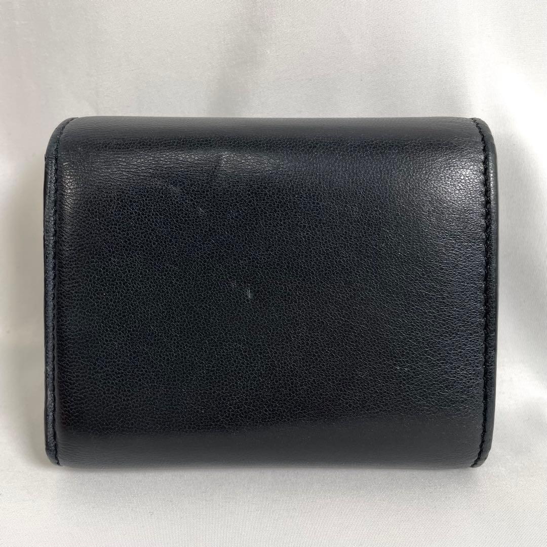 人気 CELINE セリーヌ 三つ折り財布 トリオンフ コンパクトウォレット