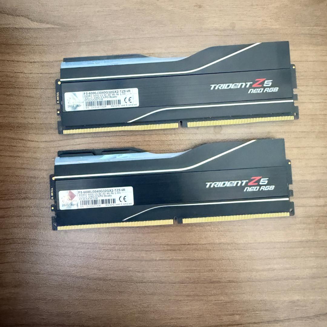 メモリー F5-6000J3040G32GX2-TZ5NR 64GB DDR5