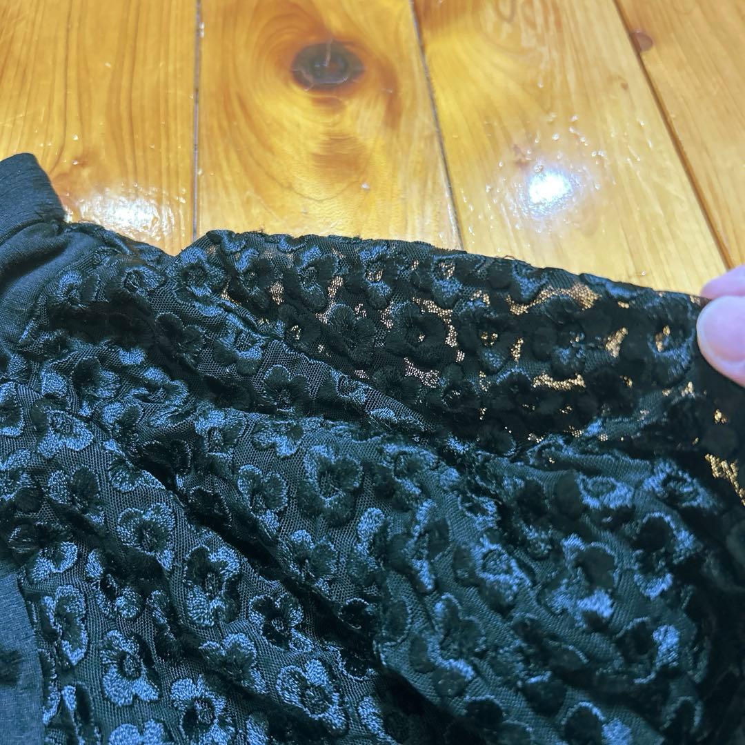 ACE　COMME des GARCONS ウール 総刺繍 レース カーデ