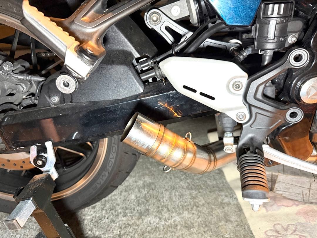 【週末価格に変更】Z900RS用 ステンレスヘッダー スリップオン用