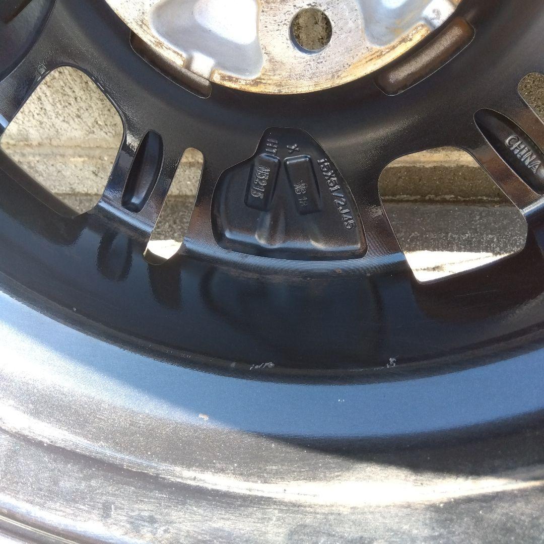 日産セレナ純正アルミホイール15インチ②