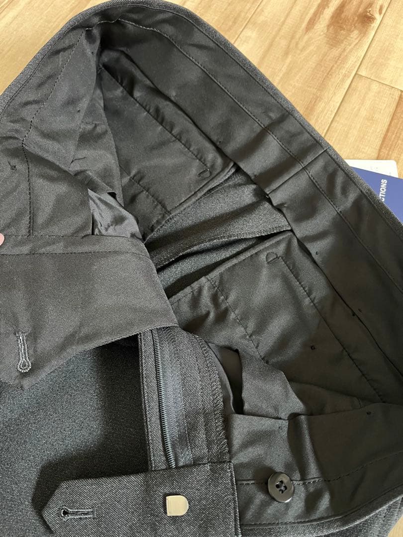 最終価格　THE SUIT AOYAMA ダークグレー スーツ