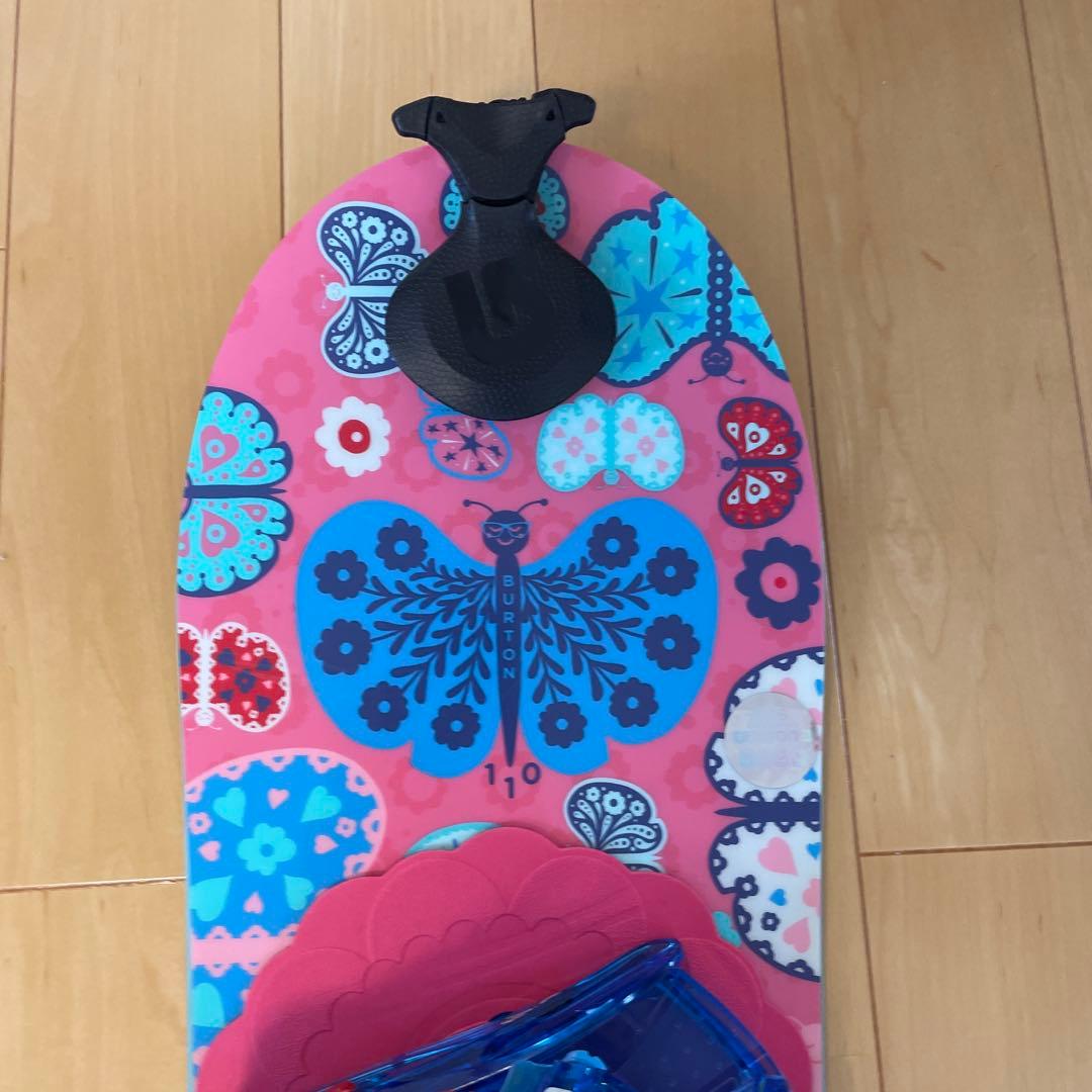 burton CHICKLETキッズ　スノーボード　ビンディング　セット