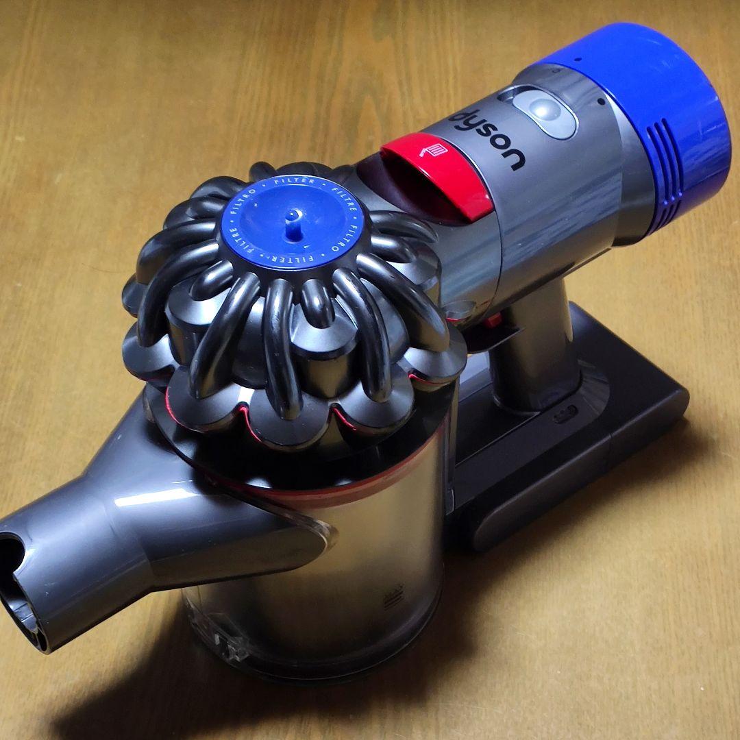ダイソンV8 SV10掃除機 完全分解清掃済み 動作品 純正バッテリー2つセット