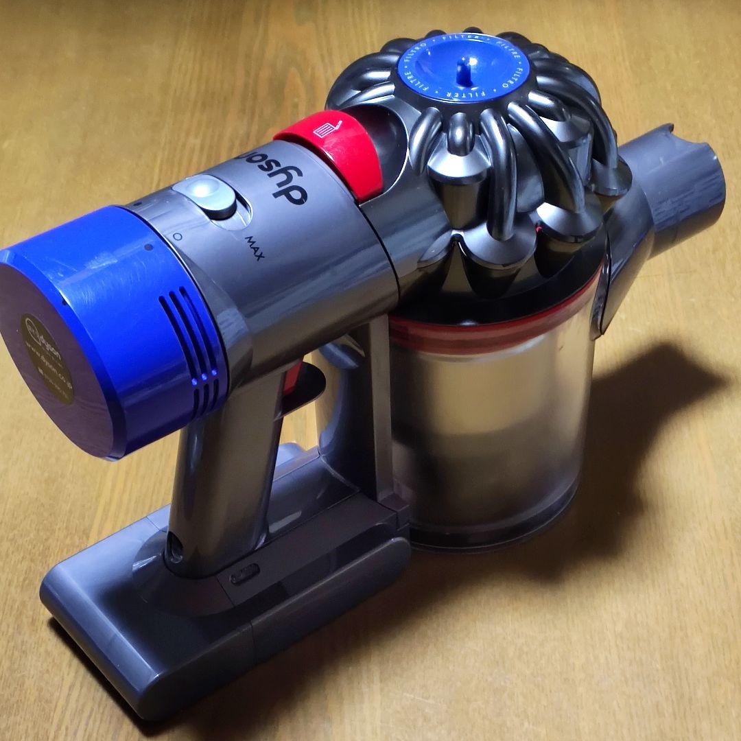 ダイソンV8 SV10掃除機 完全分解清掃済み 動作品 純正バッテリー2つセット