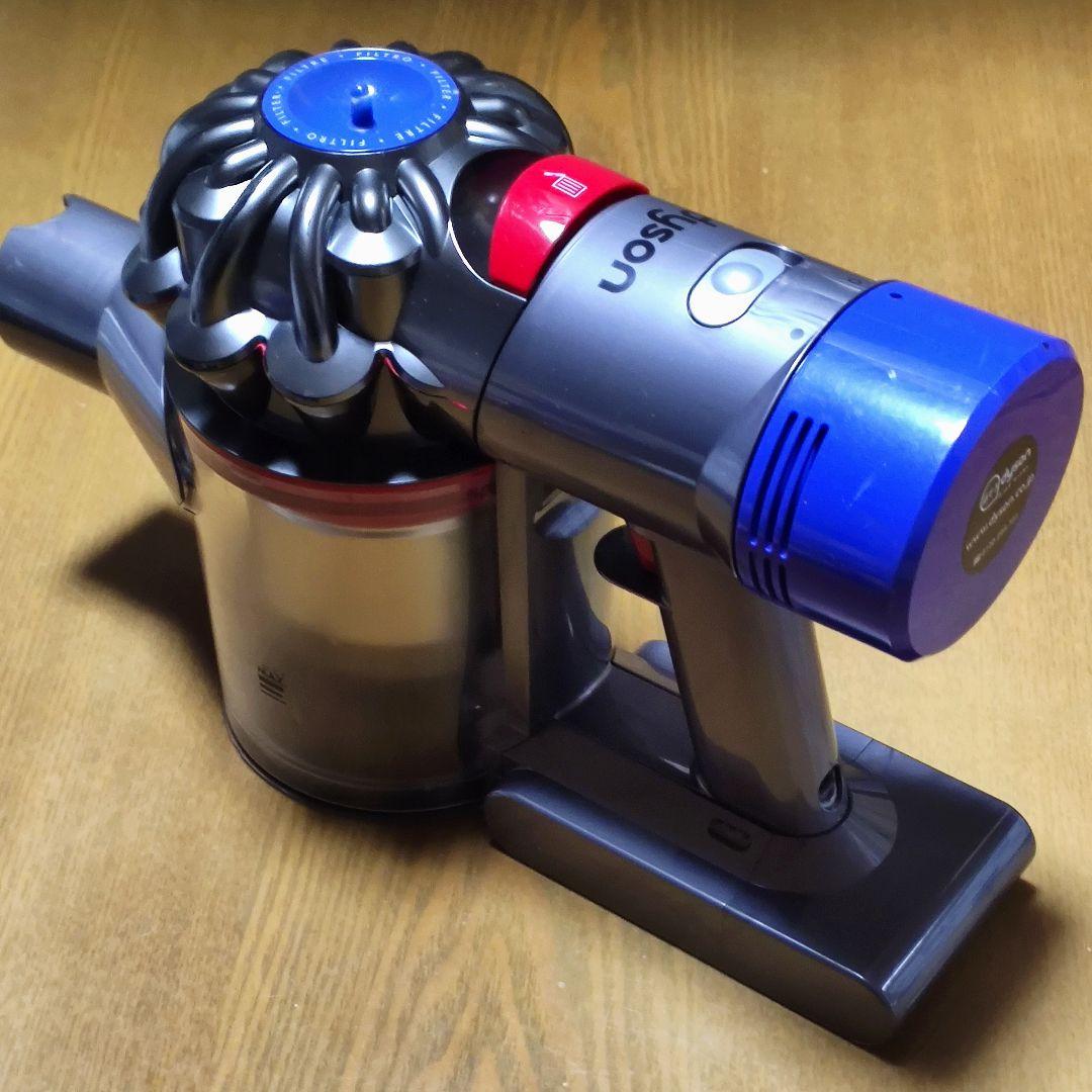 ダイソンV8 SV10掃除機 完全分解清掃済み 動作品 純正バッテリー2つセット