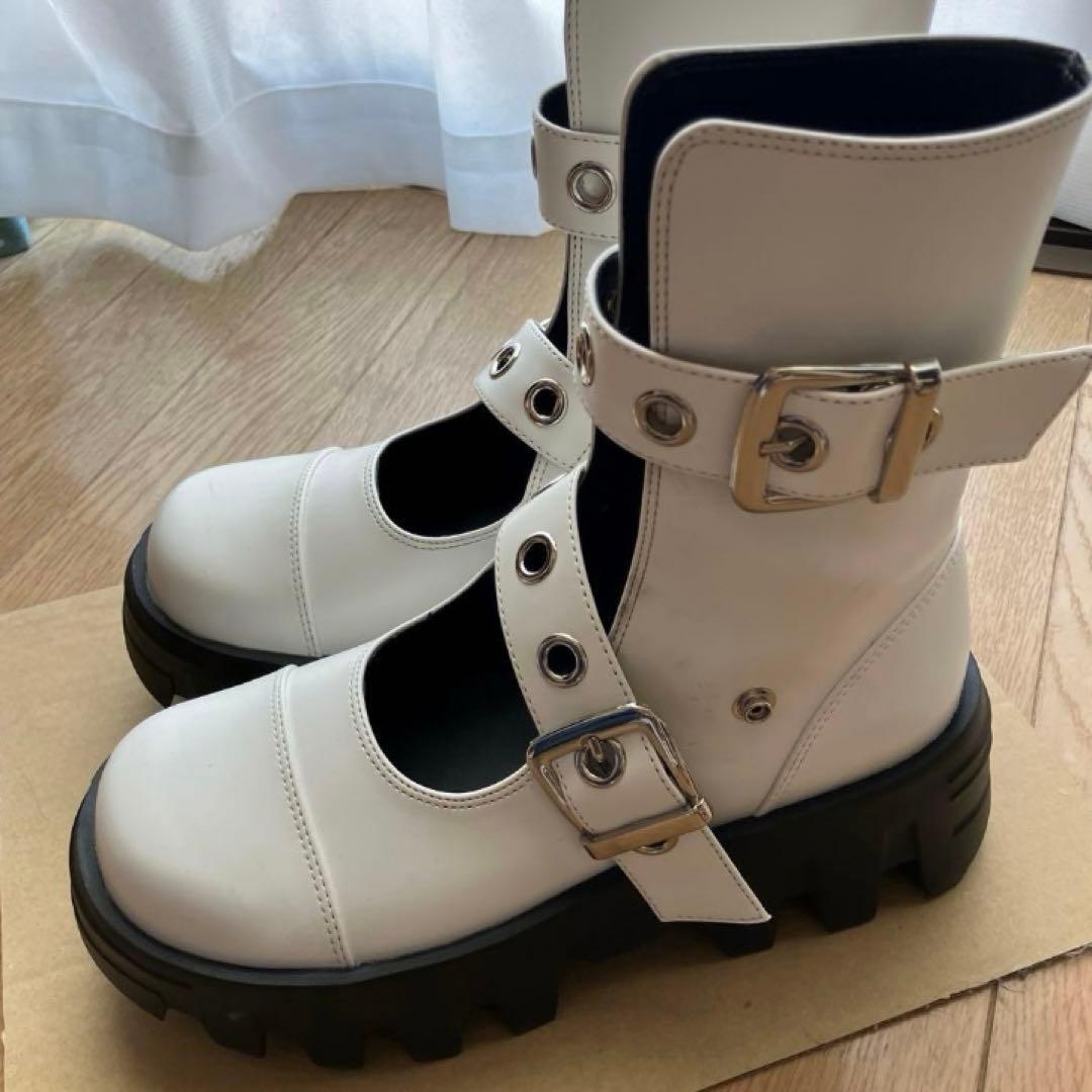 キャンディストリッパー 白ブーツ サイズＳ