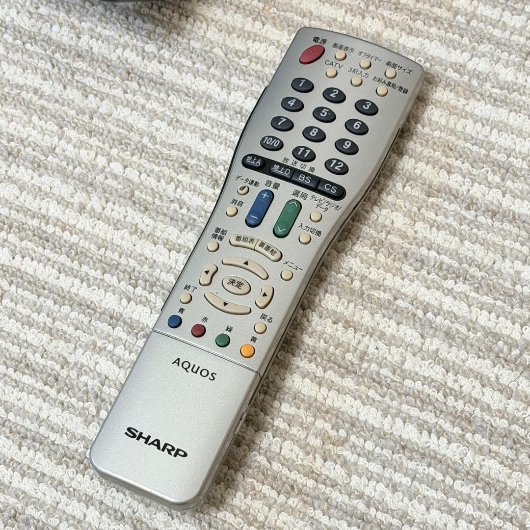 【レア品✨】SHARP AQUOS LC-16E1 液晶テレビ 状態良好！