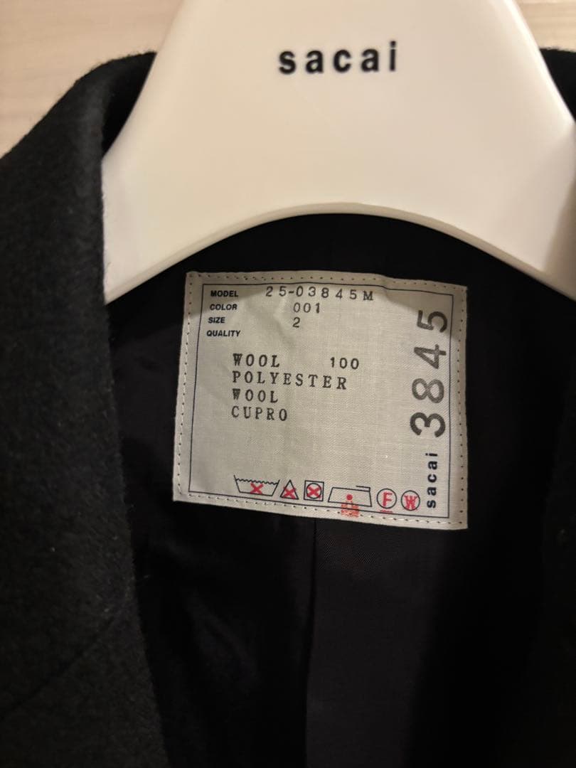 ジャケット・アウター sacai Wool Melton Jacket 2